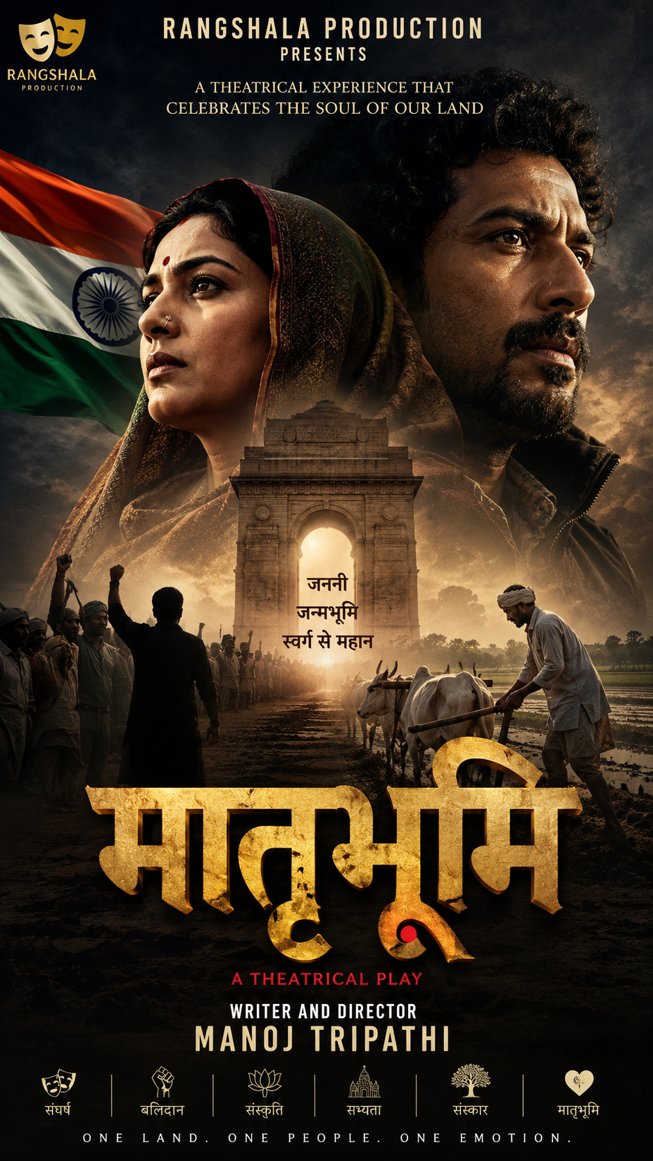 Matribhoomi theatre poster